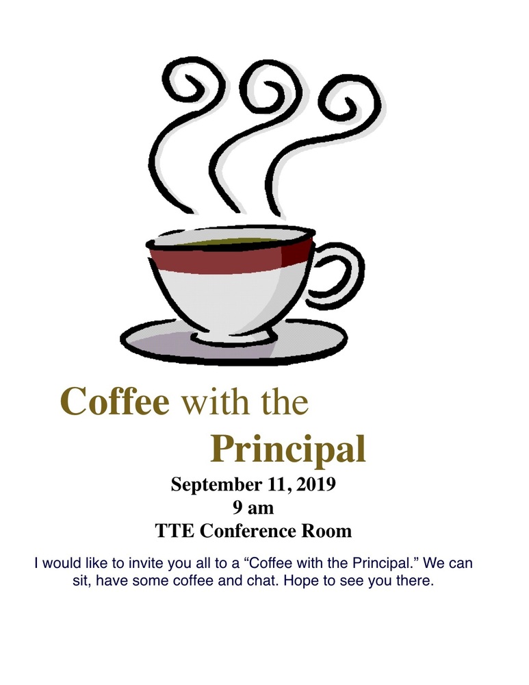 Monthly Coffee with the Principal