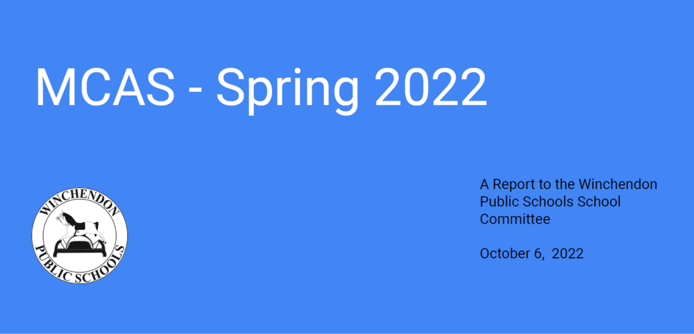 MCAS Spring 2022 Article Link