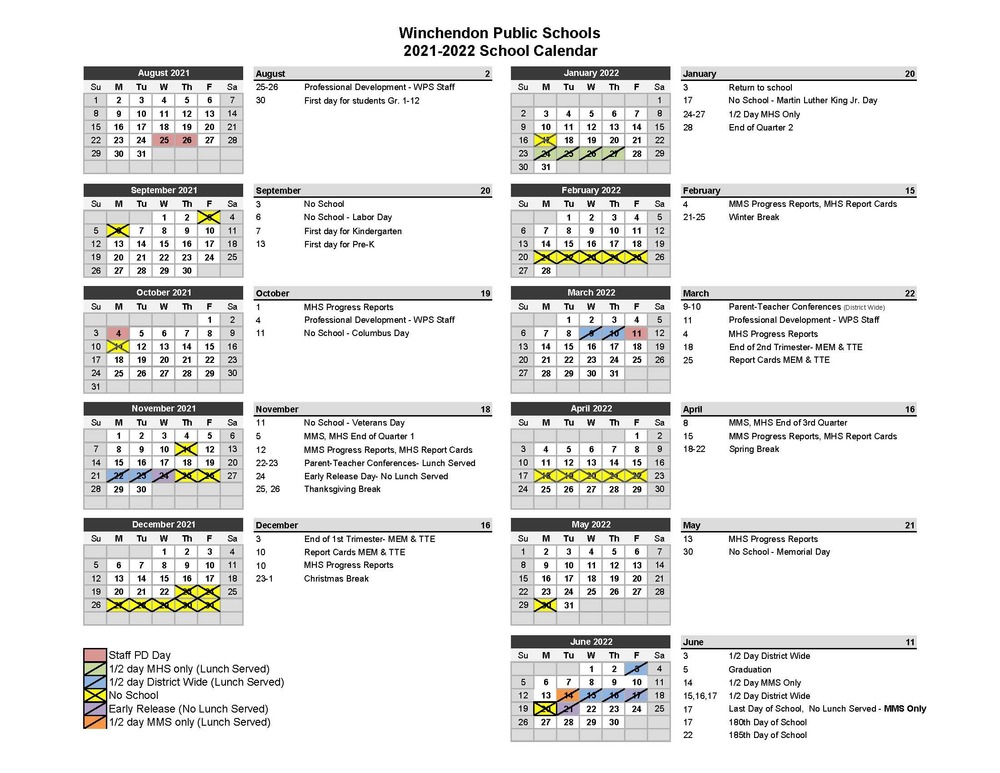 21-22 Calendar