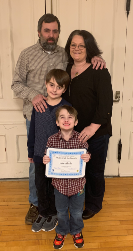 Student of the Month-February 2019