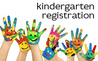 Kindergarten Registration with hands